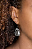 Downtown Dapper - Silver Earrings