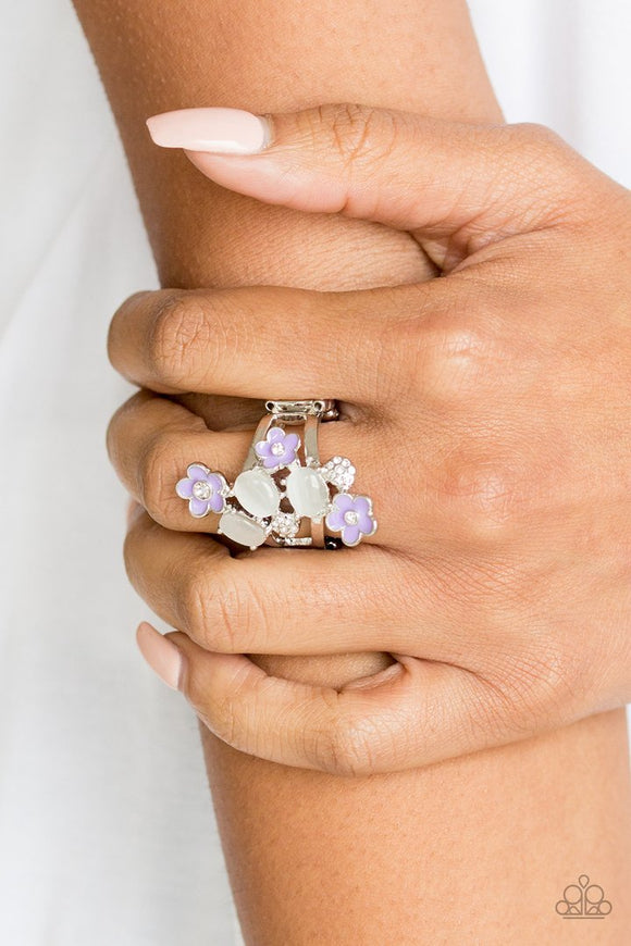 Daisy Delight - Purple Ring