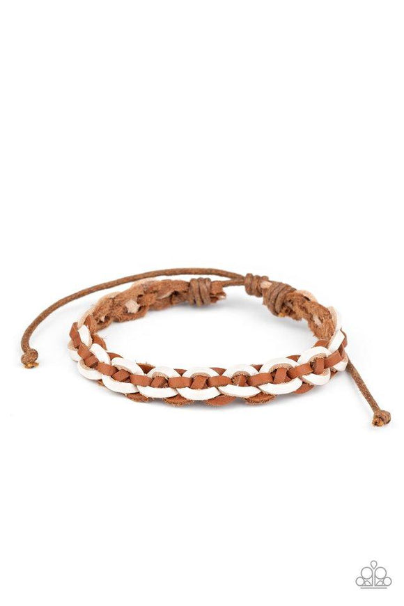 Rural Rules - Brown Urban Bracelet