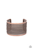 Stacked Sensation -  Copper Bracelet
