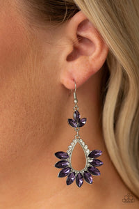 Extra Exquisite - Purple Earrings