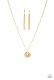 Palm Tree Paradise - Gold Necklace