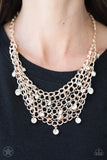 Fishing for Compliments- Gold Necklace