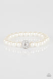 Follow My Lead - White Bracelet
