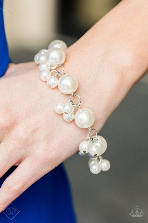 Broadway Ballroom - White Bracelet