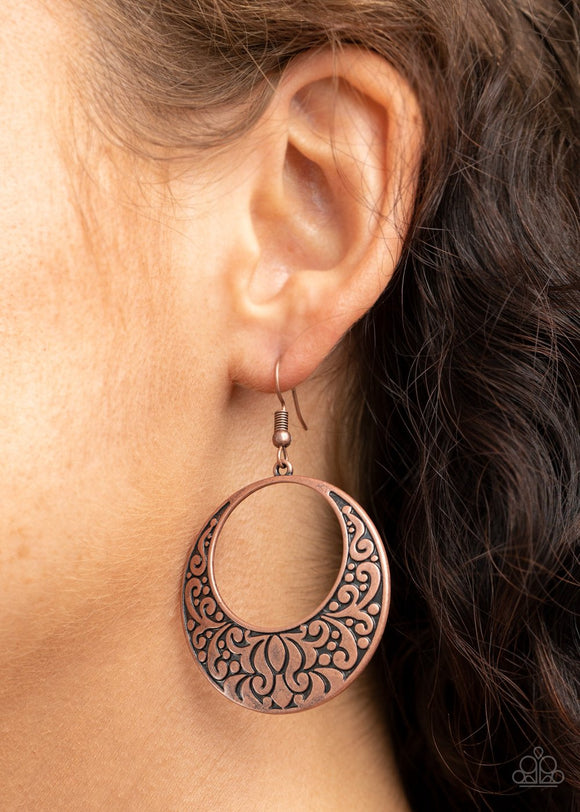 Secret Groves - Copper Earrings