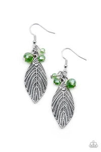LEAF It To Faith - Green Earring