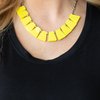 Vivaciously Versatile - Yellow Necklace