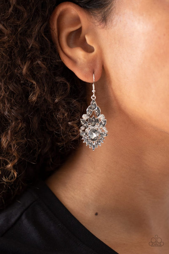 Ice Castle Couture - Silver Earrings