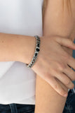 Caught In The Cross Heirs- Black Bracelet