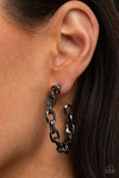 Stronger Together - Black Earring