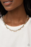 GLOWING Admiration - Brown Necklace