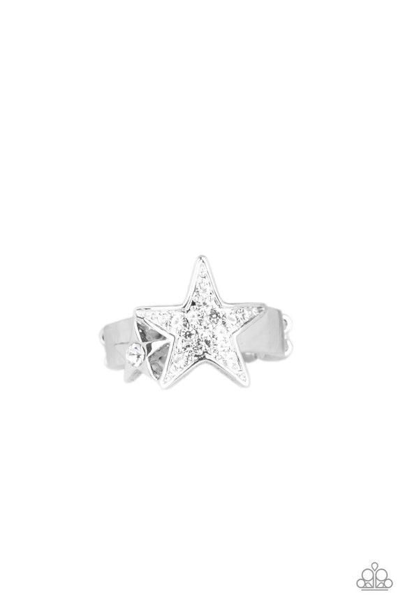 Star Spangled Starlet - White Ring