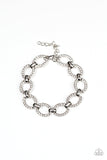 Date Night Debonair - White Bracelet