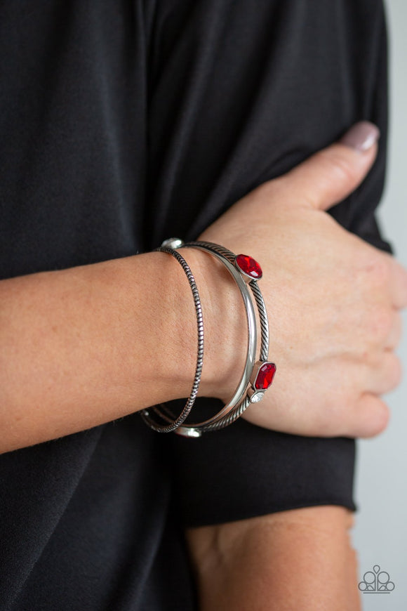 City Slicker Sleek - Red Bracelet