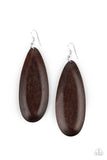 Tropical Ferry - Brown Earrings