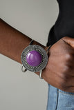 Tribal Pop - Purple Bracelet