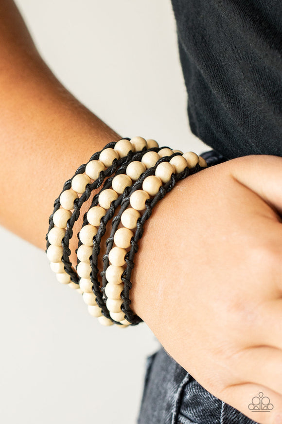 Pine Paradise - White Urban Bracelet