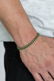 Goal - Brass  Mens Bracelet