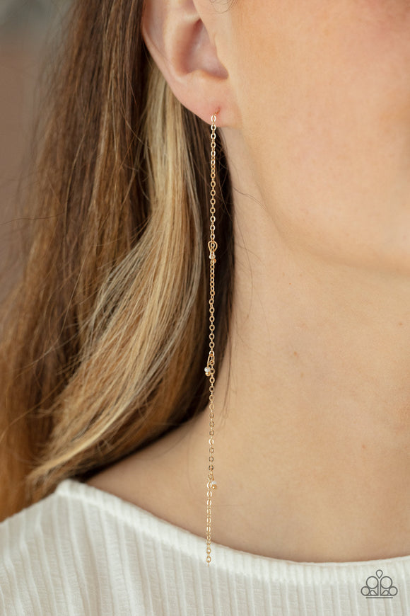 Dauntlessly Dainty - Gold Earring