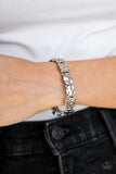 Hammered Harmony - Silver Bracelet