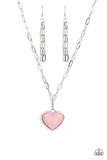Everlasting Endearment - Pink Necklace