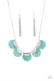 Mermaid Oasis-Blue Necklace