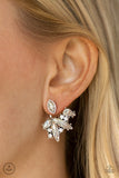 Deco Dynamite-White Earrings