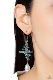 Timeless Tapestry - Blue  Earrings