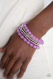 Sugary Sweet - Purple Bracelet