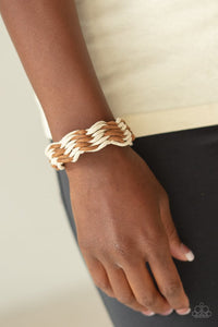 WEAVE High and Dry - Brown Bracelet