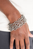 Fast Ball - Silver Bracelet