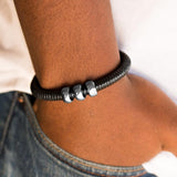 One for the Trail - Black Bracelet