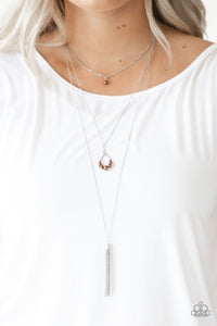 Be Fancy - Brown Necklace