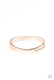 Crossing Over - Rose Gold Bracelet