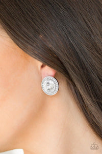 What Should I BLING? - White Earrings