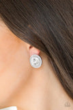 What Should I BLING? - White Earrings