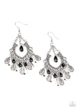 Musical Gardens - Black Earrings