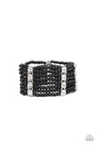 Get In Line - Black Bracelet