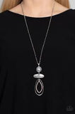 Modern Day Demure - Silver Necklace