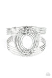 Rustic Coils - Silver Bracelet