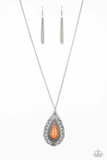 Sedona Solstice - Orange Necklace