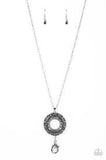 Wintry Wreath - Silver Necklace