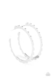 Paparazzi Radiant Ridges - Silver Earrings