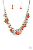 The Grit Crowd - Orange Necklace