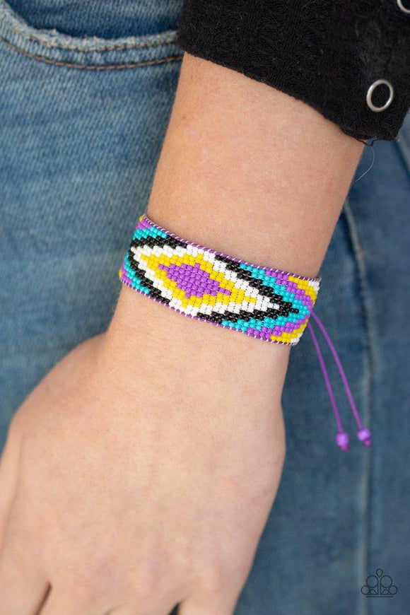 Beautifully Badlands - Purple - Bracelet