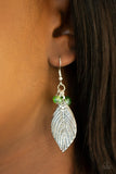LEAF It To Faith - Green Earring