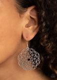 Botanical Bash - Black Earrings